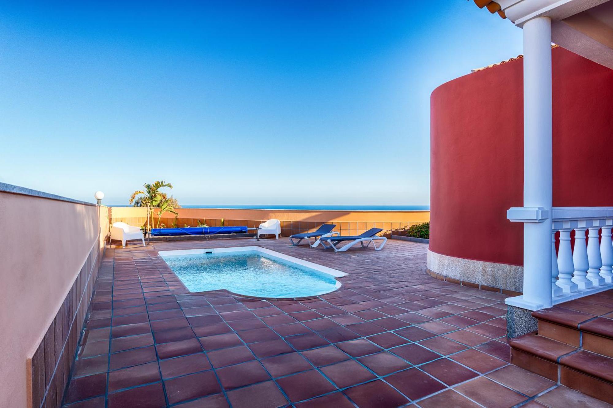 Villa Oceana - Cliffside Retreat コスタ・デ・アンティグア エクステリア 写真